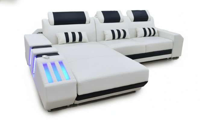 Ecksofa Eckgarnitur Sofa Polster Sitz Wohnlandschaft Garnitur L Form