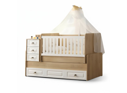 Stilvoll Kinderbett von Helles Holz luxuriös Bettrahmen Perfekte neu