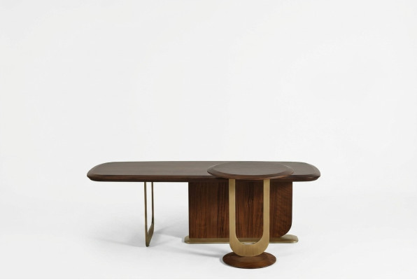 Couchtisch und Beistelltisch für das Wohnzimmer im modernen Stil.