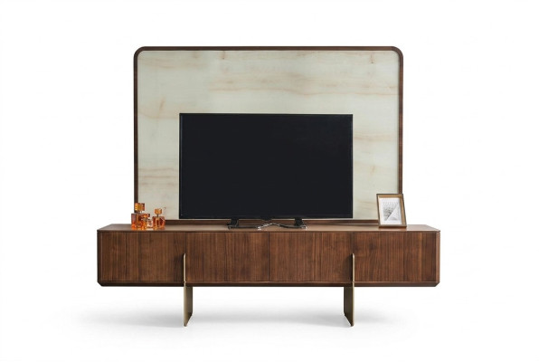 Luxusní obývací pokoj set sestává z TV lowboard a TV rámec 2ks. nový