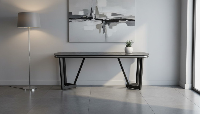 Jídelní stůl jídelna dřevo jídelní stoly stůl styl moderní černý design.