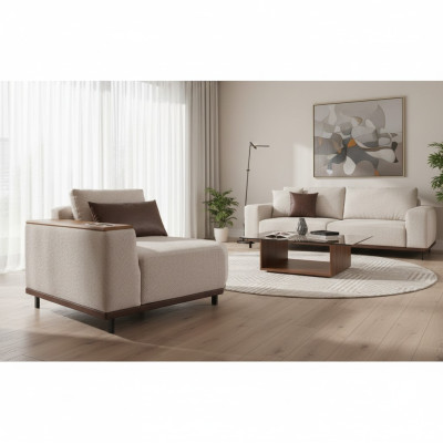 Luxuriöser Ecksofa In L-Form Mit Musiksystem Polster Wohnzimmer Sofas
