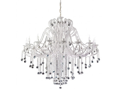 Náhrdelník visící lampa lustr Kovová lampa Krystalová lampa Stropní lampa Lampy 132x165