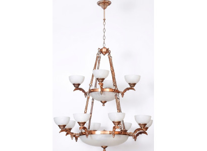 Hängeleuchte Kronleuchter Lampe Kristalllampe Deckenleuchte Lampen 110x140