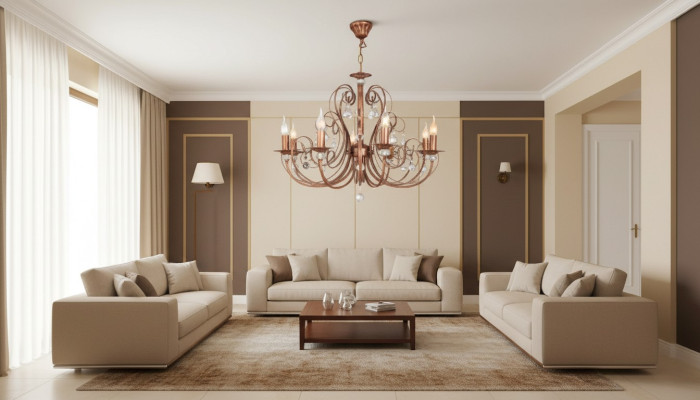 Kronleuchter Modern Pendelleuchte Kronleuchter Luxus 89x70 Leuchten
