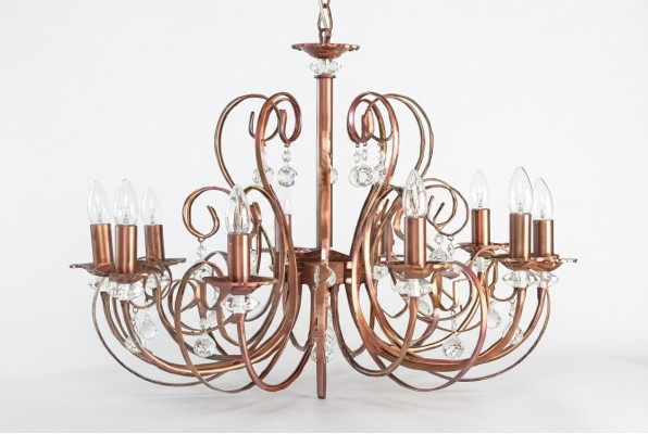 Kronleuchter Leuchte Pendelleuchte Luxus Wohnzimmer Lampe Leuchten 89x80