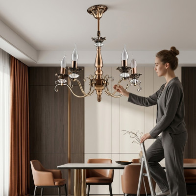 Lustr Moderní závěsné svítidlo Lampa do obývacího pokoje Luxus