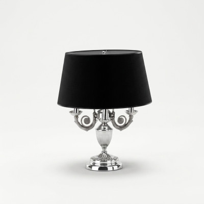 Tischlampe mit Schwarzen Schirm Leuchte Tischleuchte Tischlampen Lampe