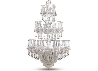 Kronleuchter Lampe xxl Leuchte Hängelampe Hängeleuchte Leuchte 125x230
