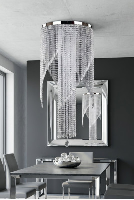 Lampe Hängeleuchte Kronleuchter Kristalllampe Deckenleuchte Lampen 60x140
