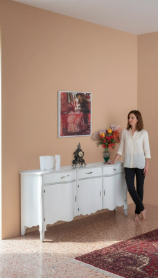 Klassische Kommode Holz Sideboard Schrank Schränke Italienische Möbel