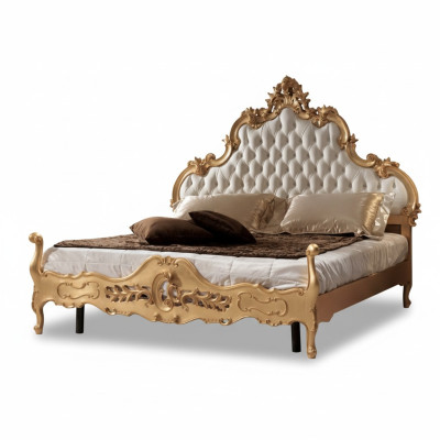 Bett Polsterung Design Luxury double Chesterfield 180x200 Hotelbetten