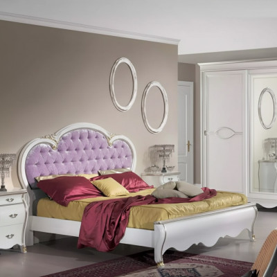 Bettpolsterung Design Luxuriöse doppelte Chesterfield-Hotelbetten Holzmöbel Bett