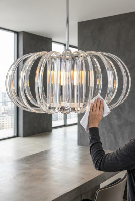 Kristalový lustr Luxus Kronleuchter Stropní lampa Moderní lustr Lampa