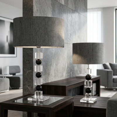 Art déco Stil Tischlampe Lampen Kronleuchter Kristall Tischleuchten