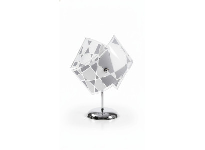 Stilvolle Tischlampe Modern Kristall Kronleuchter Grau Tischlampe Neu