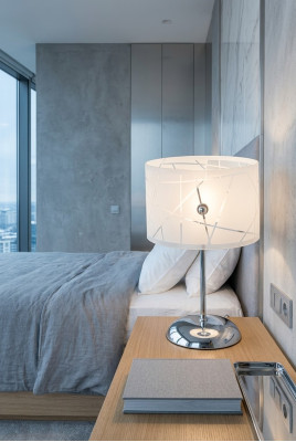 Luxuriöser Moderner Kronleuchter Kristall Kronleuchter Weiß Tischlampe Neu