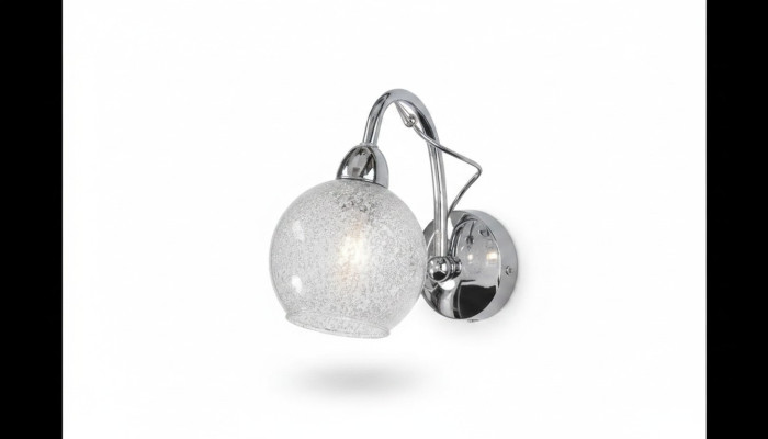 Silber Wandkronleuchter Klassische Hängelampe Luxus Designer Lampe