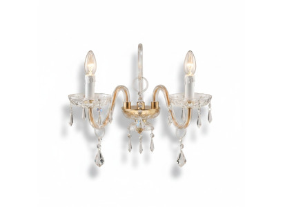 Klassische Wandleuchte Luxus Kronleuchter Kristall Lampe Lüster Stil