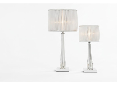 Luxuriöse klassische Nachttischlampe Tischlampe Weiß Tischbeleuchtung Neu