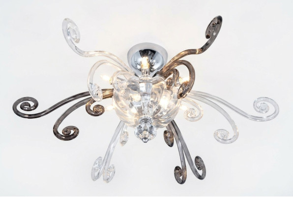 Kronleuchter Deckenleuchter Luxus Deckenlampe Lüster Kristall Art