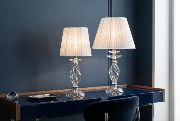 Tischleuchte Antik Stil Tisch Lampe Kristall Leuchte Lampen Leuchten Kronleuchte