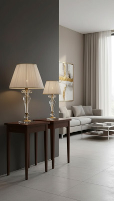 Tischleuchte Tisch Lampe Leuchten Kristall Lampen Antik Stil Leuchte