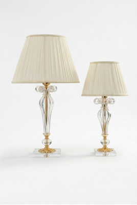 Tischleuchte Tisch Lampe Leuchten Kristall Lampen Antik Stil Leuchte
