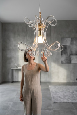 Luxus stropní lustr lustr stropní lampa lustr křišťál lampa.