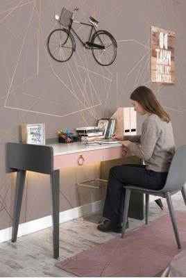 Sekretariátní psací stůl Design Luxusní psací nábytek Dřevěné psací stoly