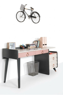 Sekretariátní psací stůl Design Luxusní psací nábytek Dřevěné psací stoly