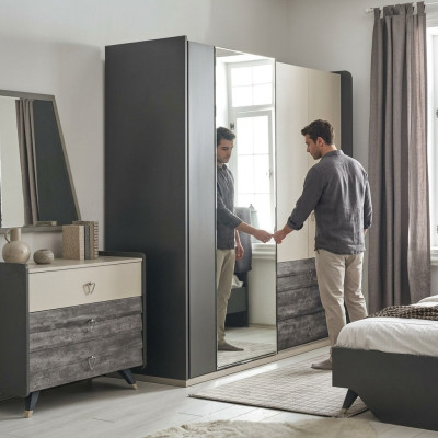 Kleiderschrank Design Luxus Schrank Modern Stil Schränke Schlafzimmer Möbel
