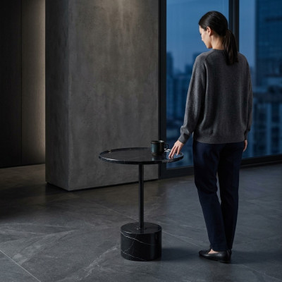Marmor Schwarz Beistelltisch Couchtisch Schlafzimmer Kommode Tische neu