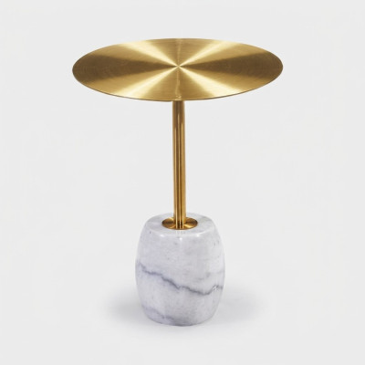Designer Ergänzungstisch Luxus Kaffeetische Goldener Nebentisch Möbel