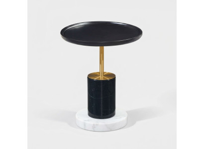 Designer Runder Kaffeetisch Luxus Beistelltische Wohnzimmer Tisch Möbel