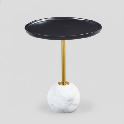 Moderner Couchtisch Runder Beistelltisch Luxus Wohnzimmer Ablagetisch