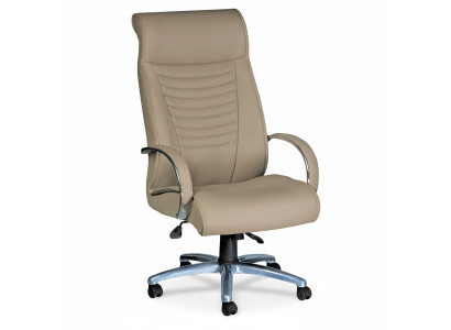 Stylish Gaming Stuhl Beige Bürostuhl Schreibtisch Drehstuhl Chefsessel