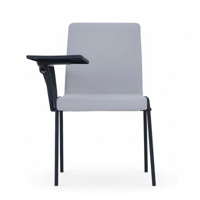 Moderní křeslo Top kvality, designové, stylové sedadlo šedé kancelářské židle, nové.