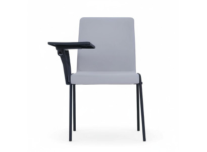 Moderní křeslo Top kvality, designové, stylové sedadlo šedé kancelářské židle, nové.
