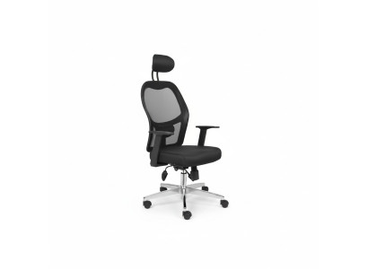 Bürostühle Luxus Schwarz gepolstert Computer-Drehstuhl Möbel Chefsessel