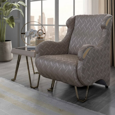 Tauper Designer křeslo Luxus Nábytek Obývací pokoj Jednosed Moderní