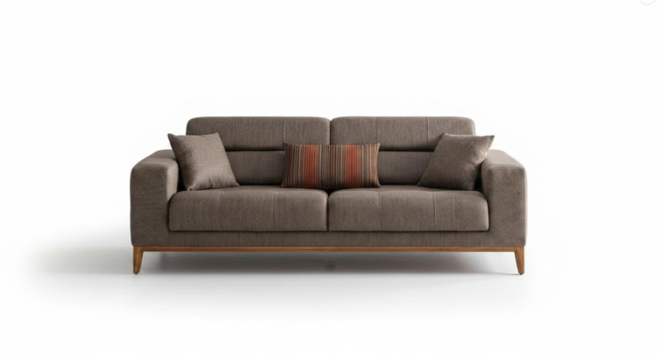 Luxus obývací pokoj Sofa Třísedadlová Pohovka Moderní Design Pohovky