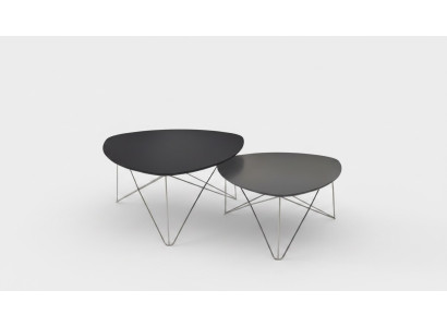 Couchtisch Schwarz Wohnzimmertisch Luxus Couchtische 2х Beistelltisch Tisch neu