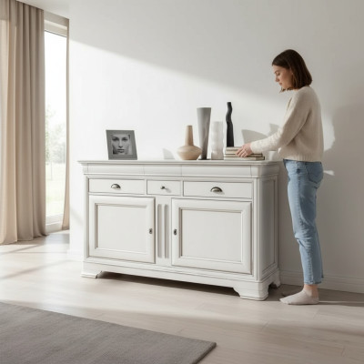 Vysokokvalitní skříň komody v klasickém italském designu.