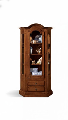 Schränke Vitrine Möbel Holz Luxus Glas Schrank Holz Regal Wohnzimmer