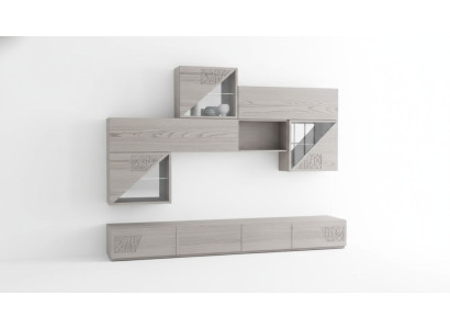Schrankwände Regal Wohn Wand Side Low Board Regale Holz design Schränke