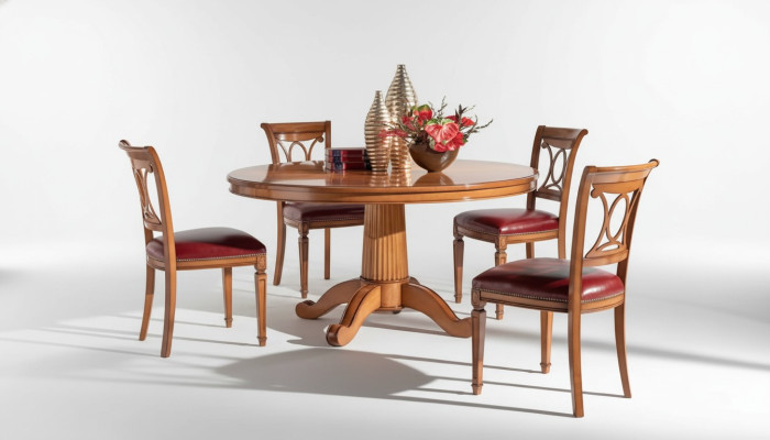 Esstisch 4x Stühle Esszimmer Set Gruppe Garnitur Tisch Sitzgruppe 5tlg.