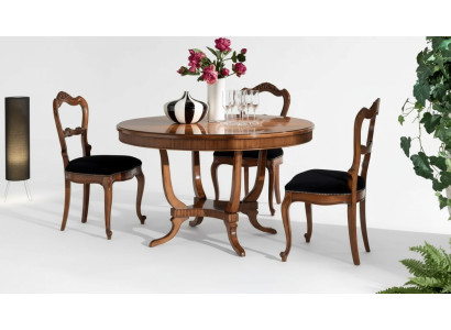 Design kulatý stůl jídelny kulatý hnědý stůl dřevěný jídelní stůl jídelna nový