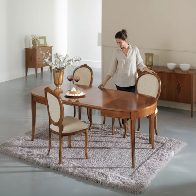 Esstisch 4x Stühle Stuhl Esszimmer Set Essgruppe Tisch Braun Garnitur