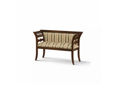 Polsterbank Designer Wohnzimmer Beige Klassische Sitzmöbel Neu Luxus